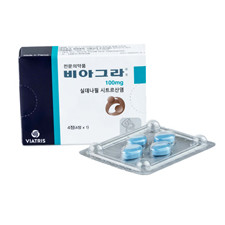 비아그라 100mg 1+1 4판(16정)