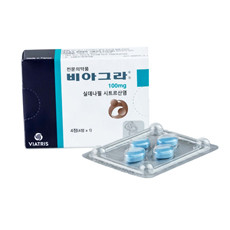 비아그라 100mg 1+1 4판(16정)